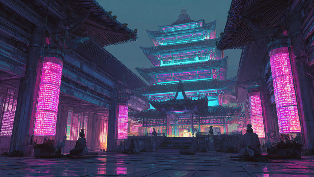 未来の寺院
