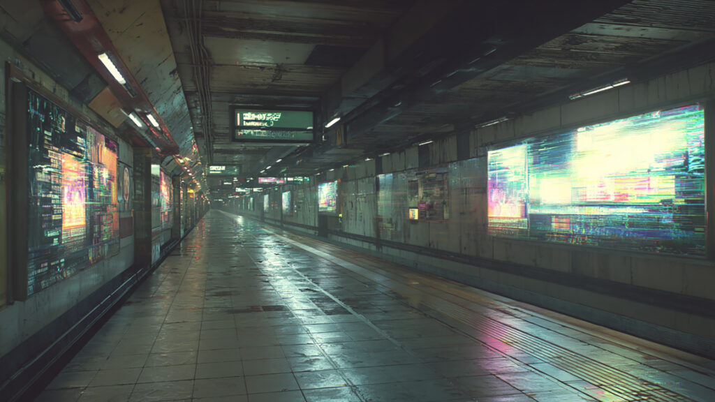 サイバー地下鉄ホーム