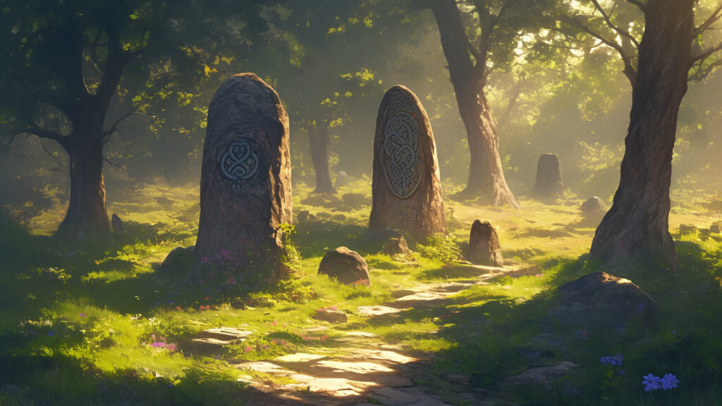 ケルトの森の小道