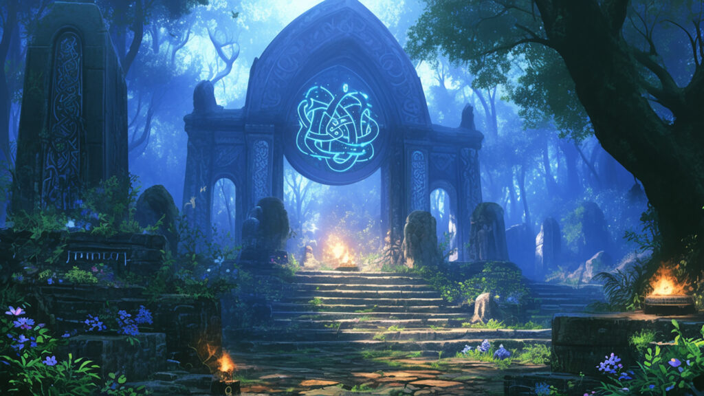 ケルトの森の神殿