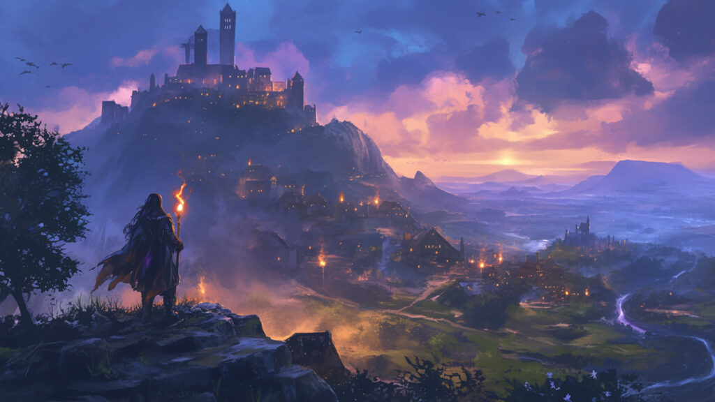 ケルトの丘の灯火