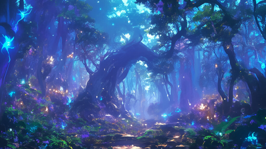 ケルトの精霊の森