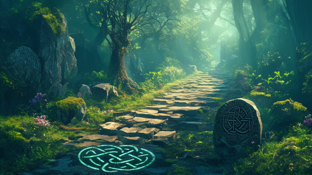 ケルトの石の道