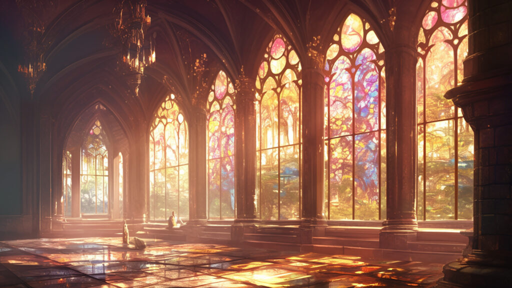 ケルト風の修道院