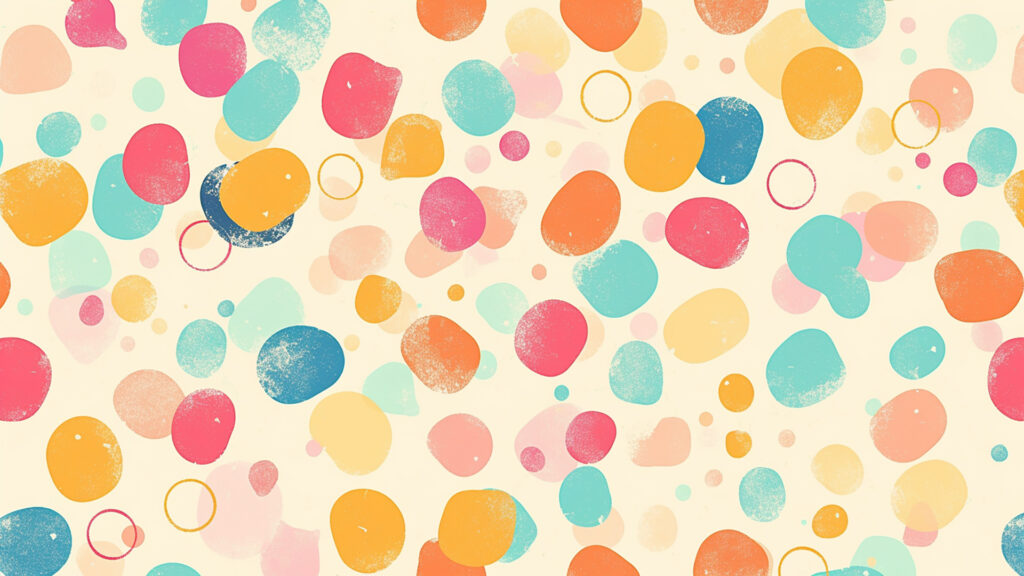 ドットパターン背景