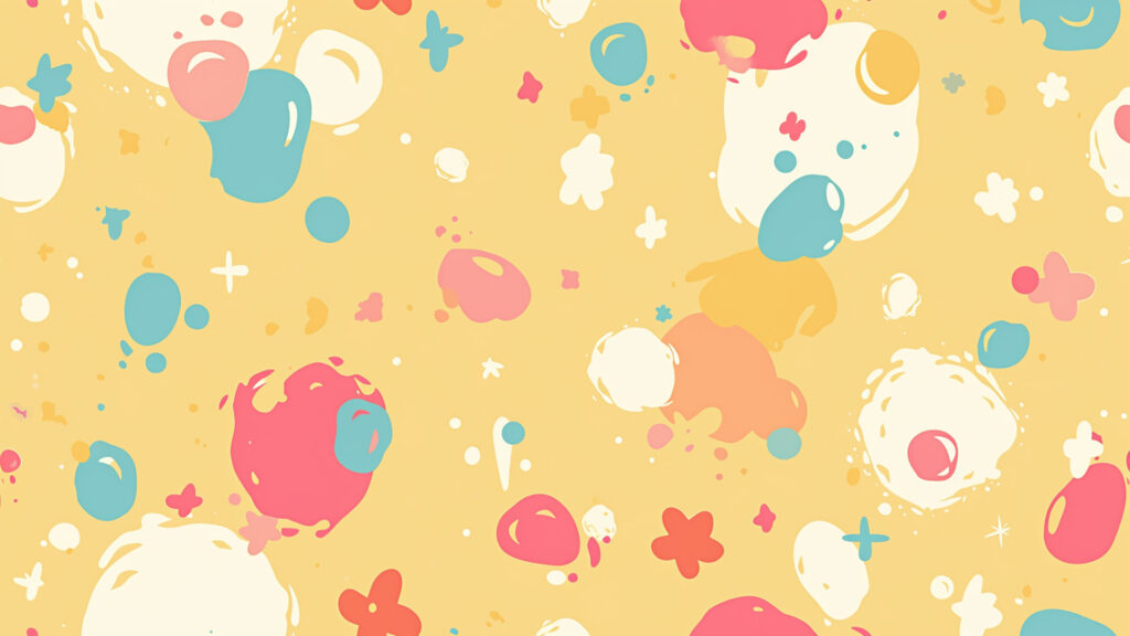 ドットパターン背景