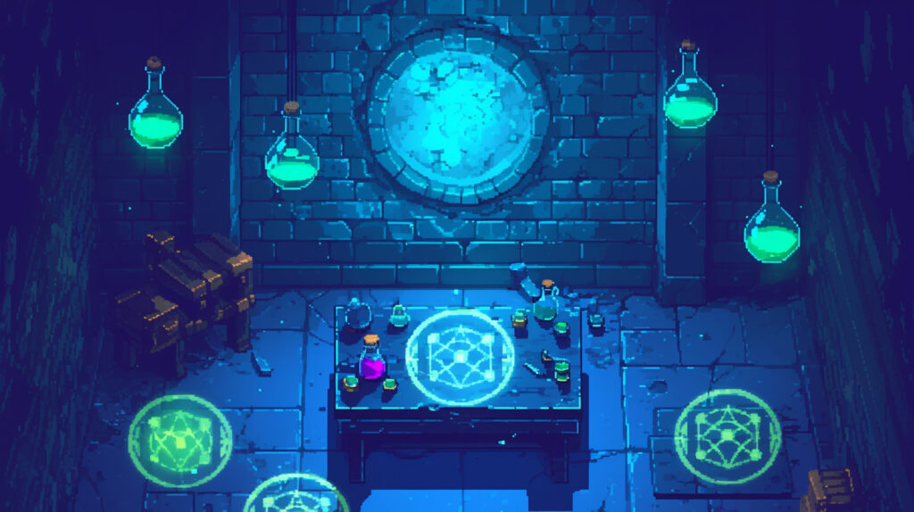 魔法研究所｜ドット絵風