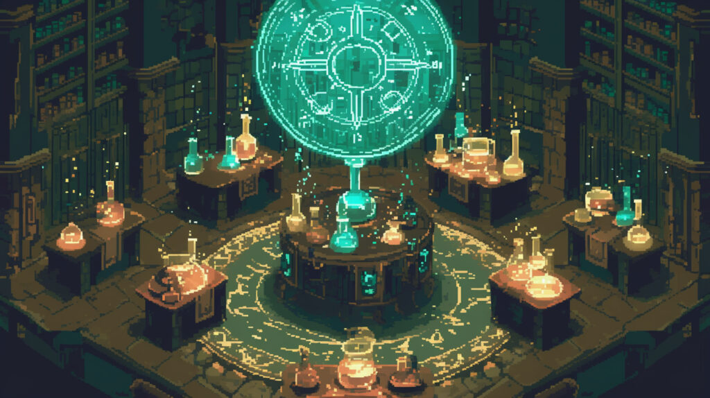 魔法研究所｜ドット絵風