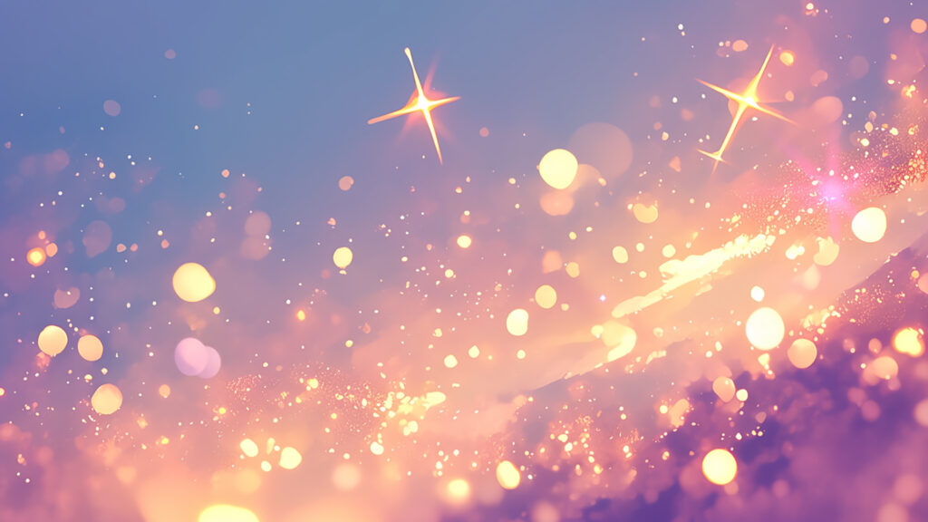 キラキラ・光点入り背景