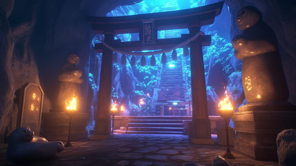 地下の封印神殿