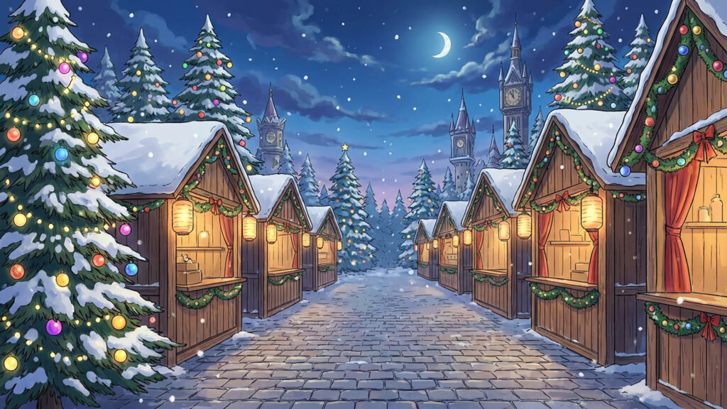 クリスマスマーケット通り