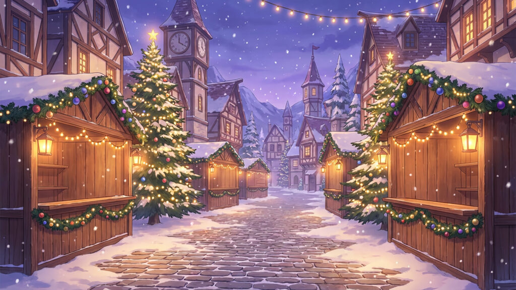 クリスマスマーケット通り