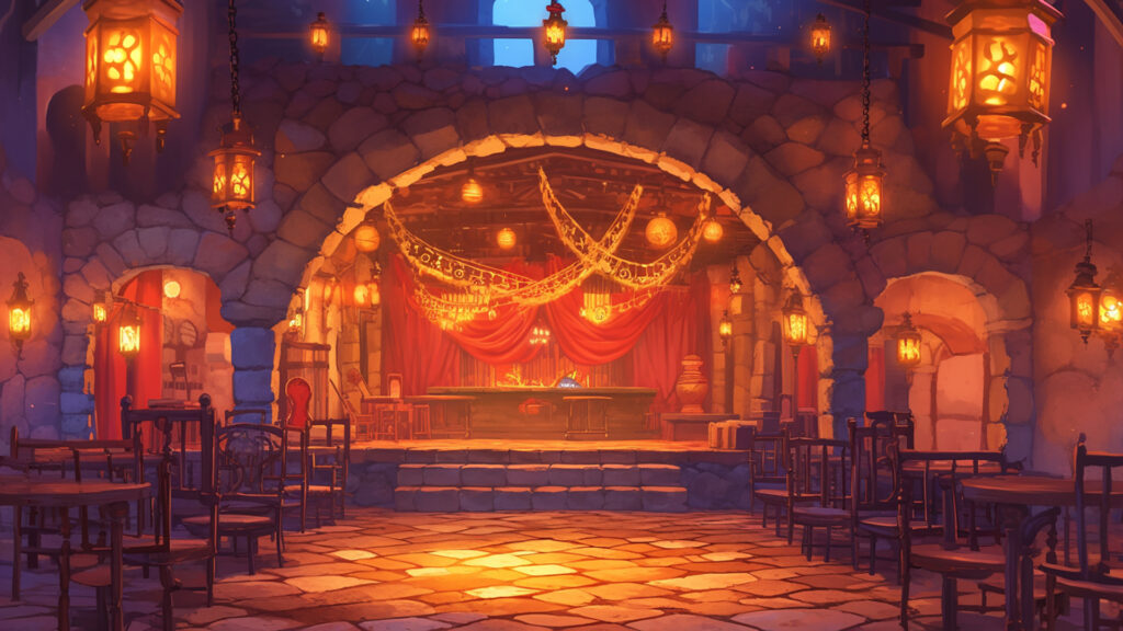 バルセロナ旧街のフラメンコバー