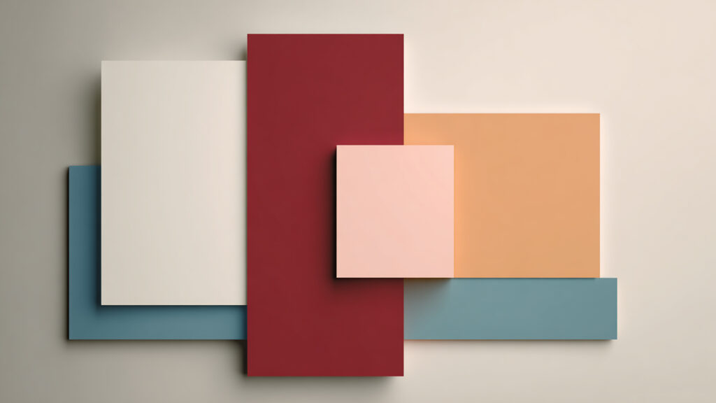 Webセクション向けフラットデザイン