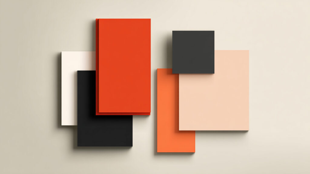 Webセクション向けフラットデザイン