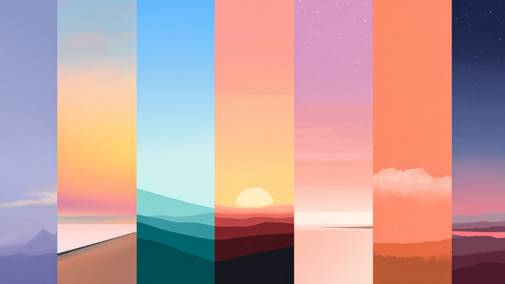 ミニマル・カラーバリエーション