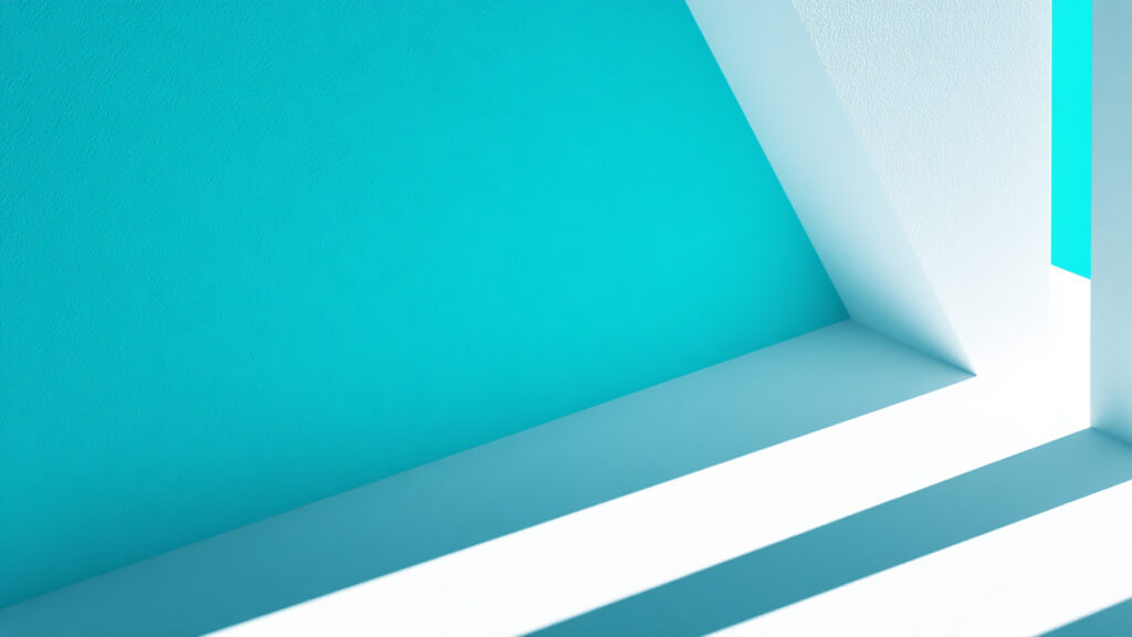 ミニマル×ホワイトスペース｜アクセントカラーが映えるフラット背景