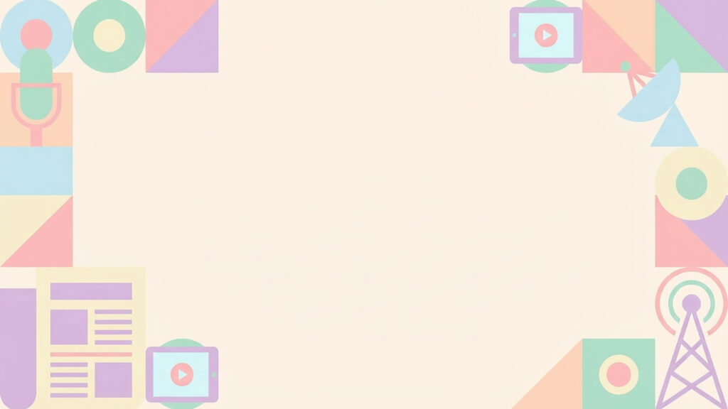 ニュースフレーム背景