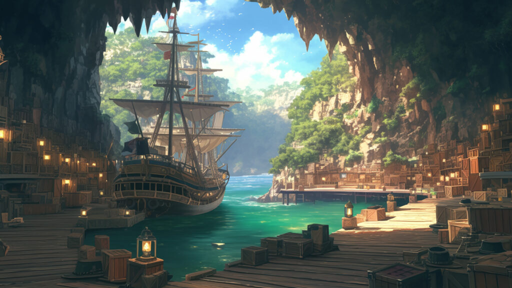 海賊のアジト