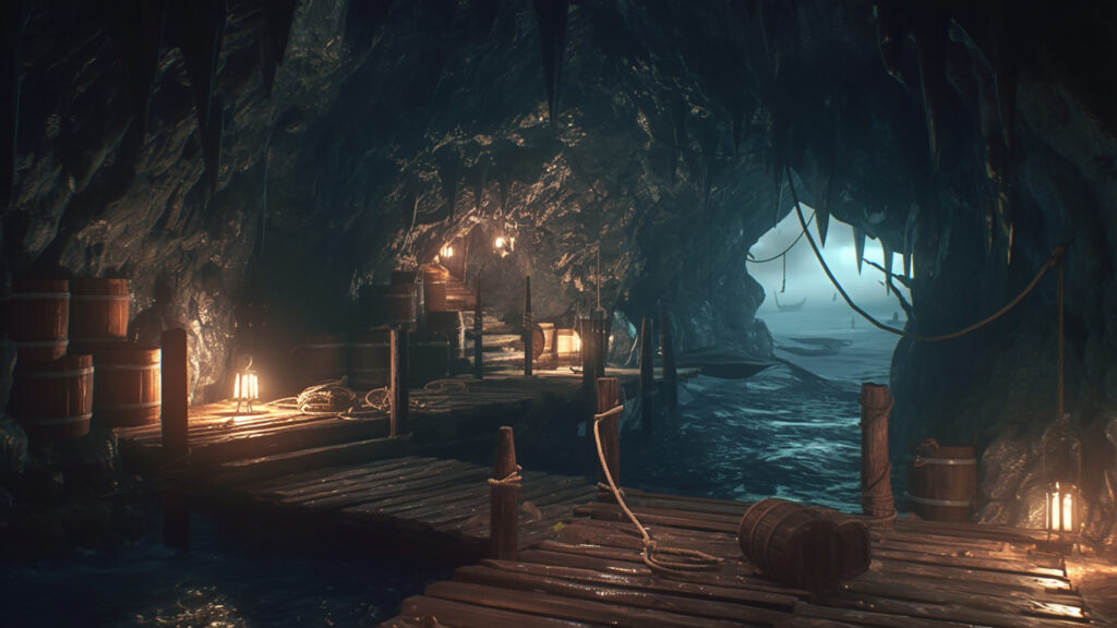 海賊のアジト