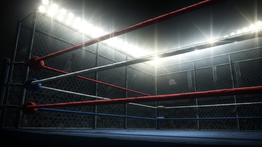 プロレスの金網デスマッチ