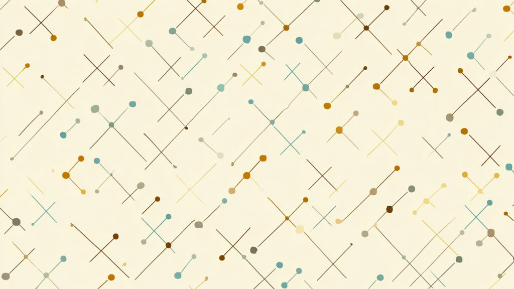 ミニマルパターンデザイン｜繰り返しモチーフ