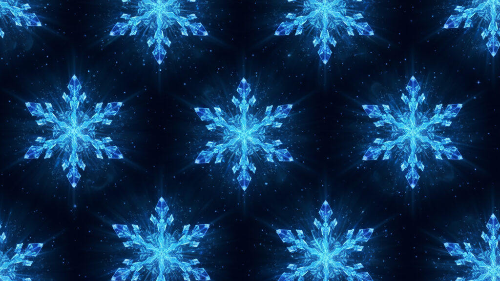 雪の結晶のテクスチャ