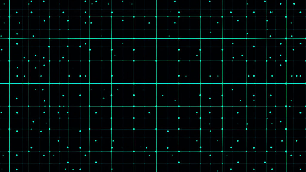 ミニマルグリッド背景｜テック系・デジタルデザイン向けフラット素材