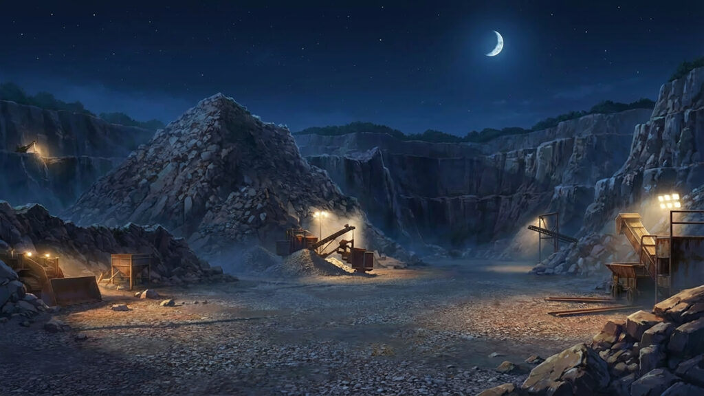 大型採石エリア｜差分あり