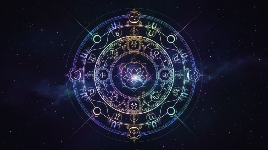 占星術風の背景