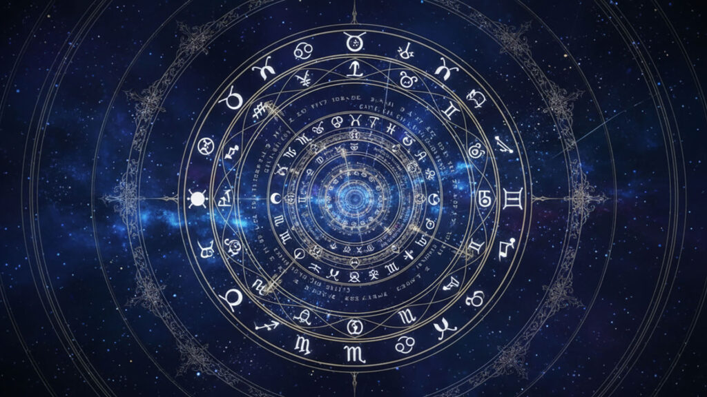 占星術風の背景