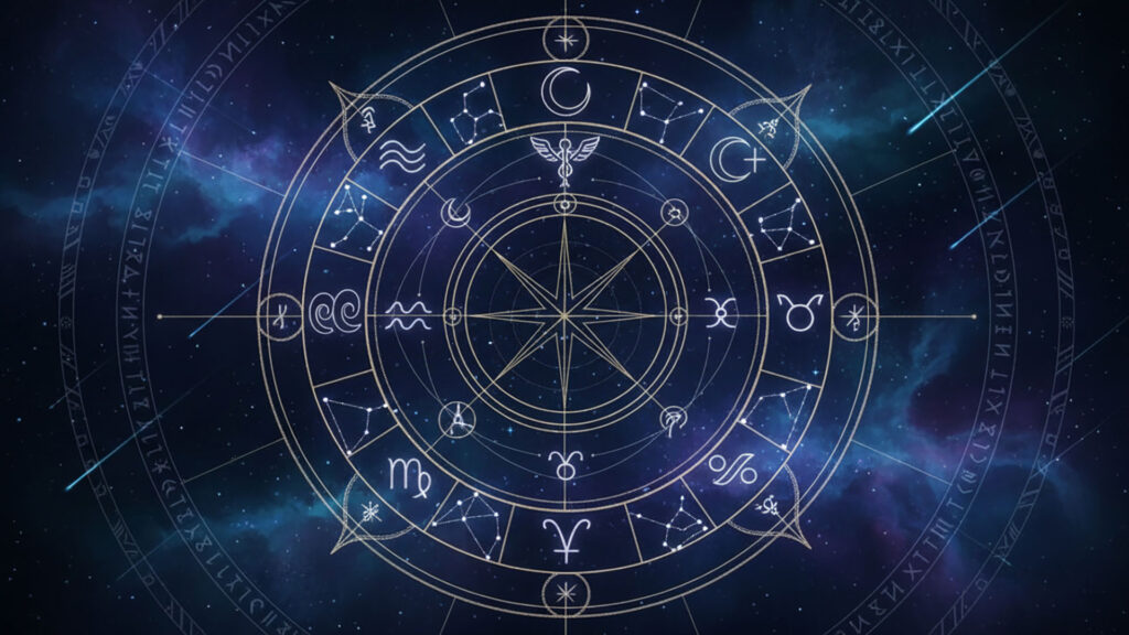 占星術風の背景