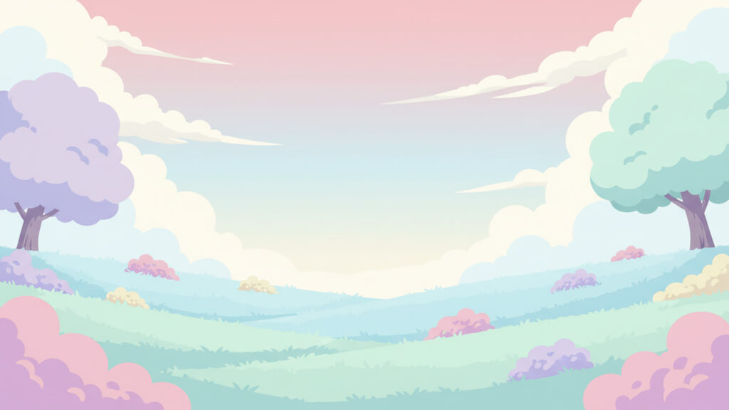 ゆめかわな草原