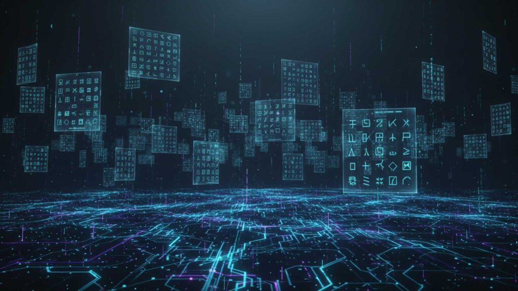 ホログラム化したコード情報