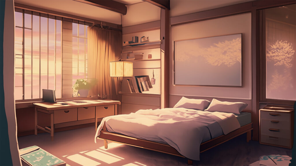 一人暮らしの部屋｜差分