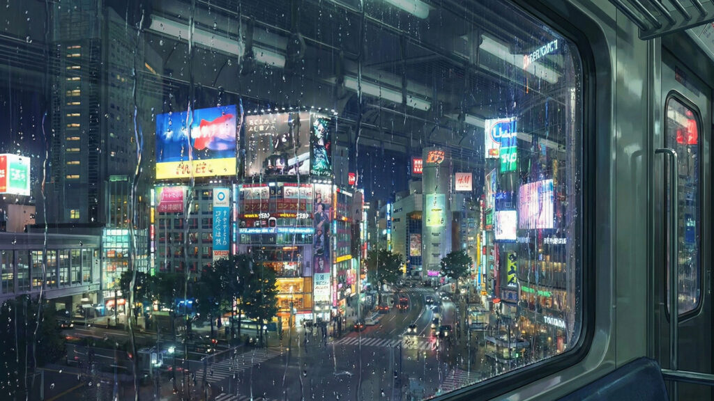 車窓から見る景色