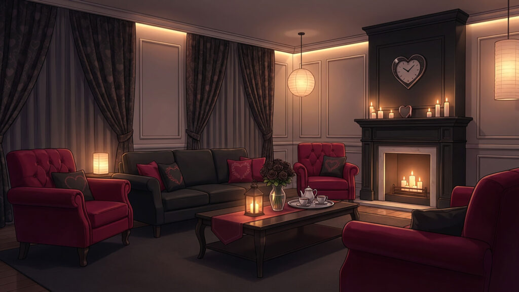 大人なバレンタイン部屋