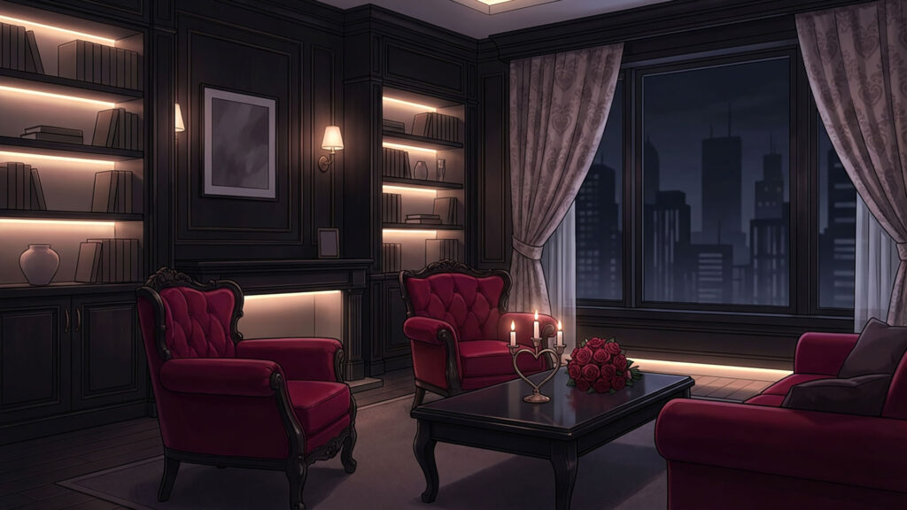 大人なバレンタイン部屋