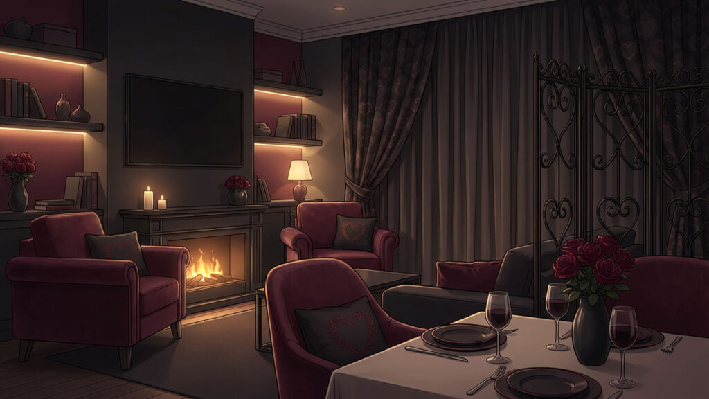 大人なバレンタイン部屋