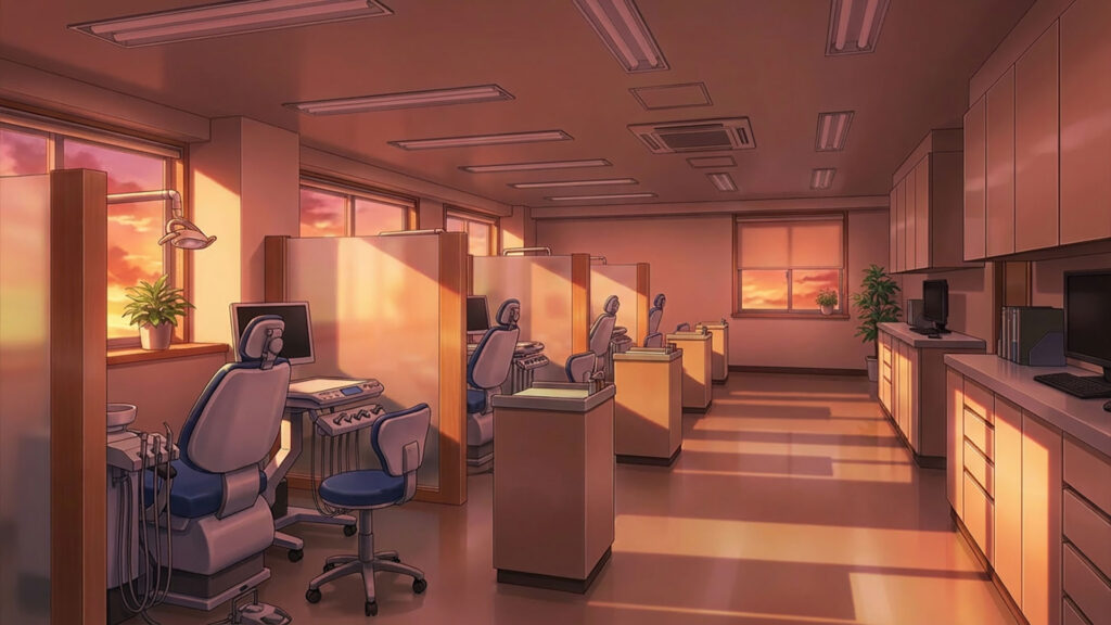 歯医者の診察室｜差分