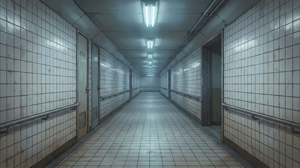 怪しい地下通路