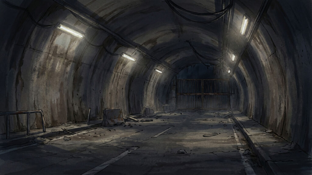 怪しい地下トンネル