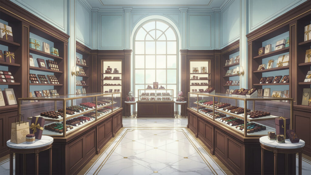 高級チョコレート専門店