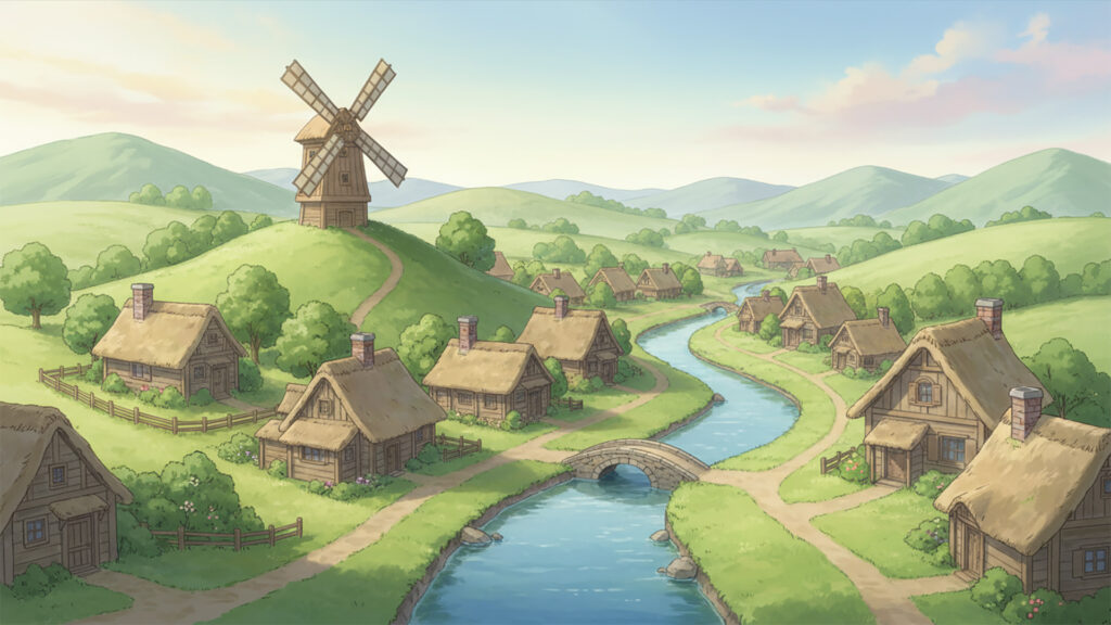 のどかな始まりの村