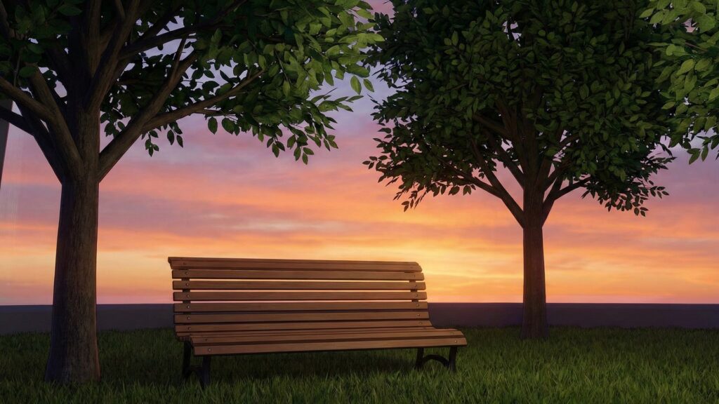 地下シェルターの人工公園・バイオドーム