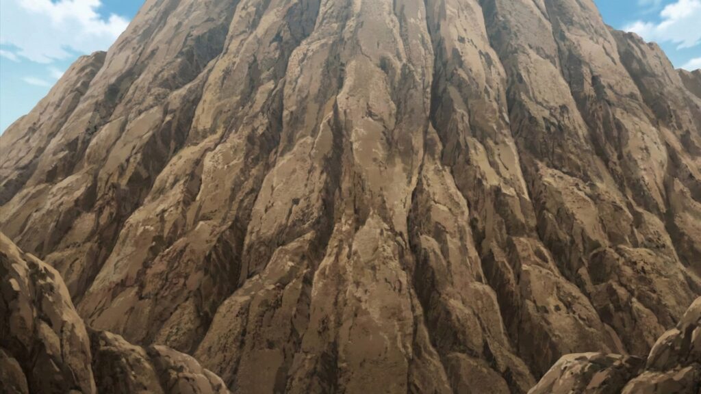 土の大地が広がる戦う場所