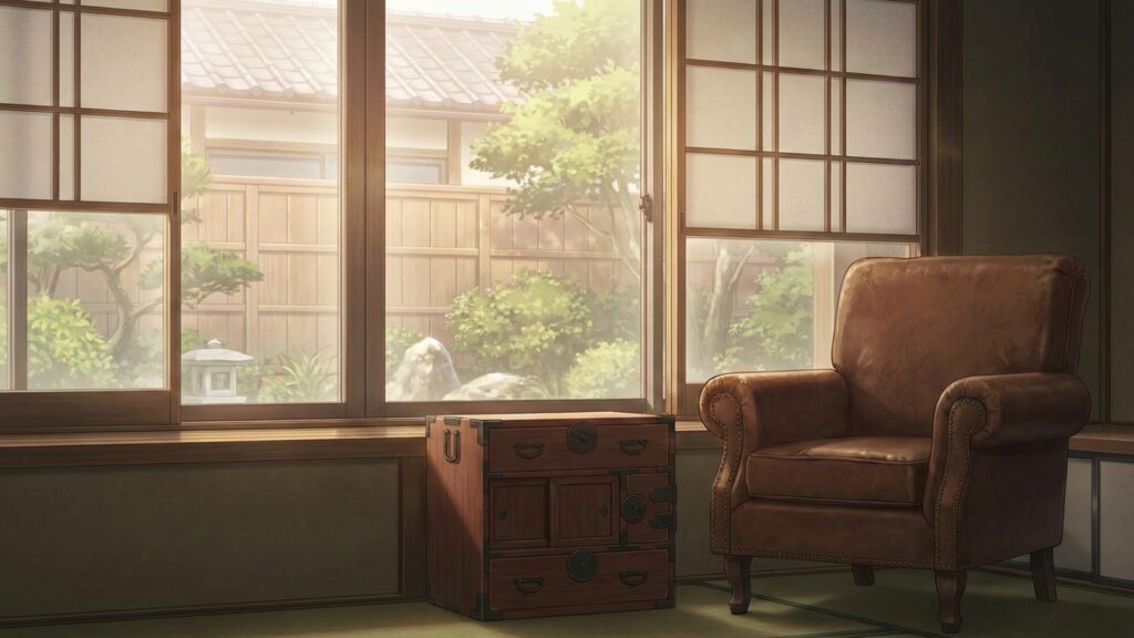 和洋風な家のリビング