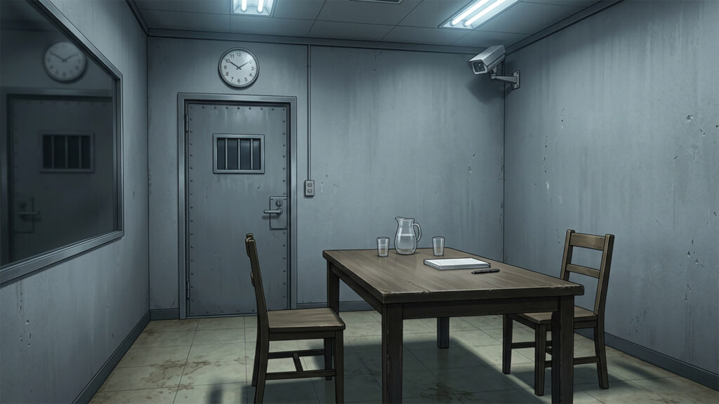 警察の取調室｜差分あり