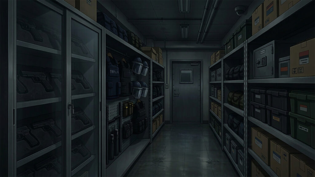 警察の保管室｜差分あり