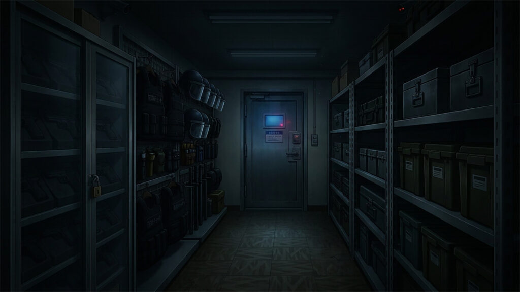 警察の保管室｜差分あり